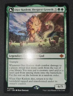 MTG Ojer Kaslem, Deepest Growth 0204 Mythic Rare NM - Image 1