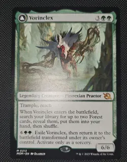 MTG Vorinclex 0213 March Of The Machines Mythic Rare NM - Image 1