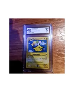 2009 Pokemon Platinum Rising Rivals #113 Secret Flying Pikachu Holo Grade 5 - Image 1