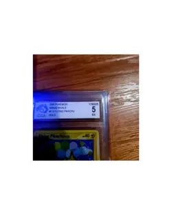 2009 Pokemon Platinum Rising Rivals #113 Secret Flying Pikachu Holo Grade 5 - Image 2