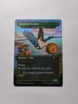 African Swallow Borderless Foil Secret Lair Eng Rare #1675 - Image 2