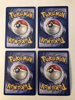 Pokemon Base Set Starters Lot: Pikachu, Squirtle, Bulbasaur, Charmander 5 - Image 2