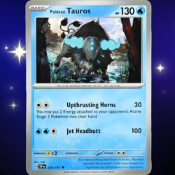 Paldean Tauros - Uncommon - Pokemon TCG Surging Sparks #039/191 - Image 1
