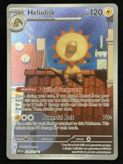 Heliolisk 229/217 Holo Illustration Rare Ascended Heroes Pokemon Card - Image 1