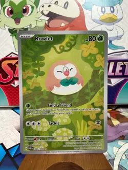 Rowlet 090/088 Illustration Rare - Perfect Order - Pokemon TCG - SHIPS FAST - Image 1