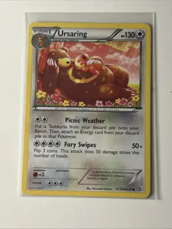 Ursaring RC16/RC25 Legendary Treasures Radiant Collection Holo LP Pokemon TGC - Image 1