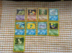 Pokemon TCG Neo Genesis Set Mixed Bundle x 21 Common/Uncommon - Image 1