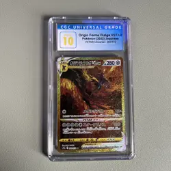 CGC 10 PRISTINE Japanese Pokemon TCG Origin Forme Dialga VSTAR UNV 260/172 S12a - Image 1