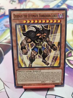 Yu-Gi-Oh Exodius The Ultimate Forbidden Lord MIL1 1st Common Light Played - Image 1