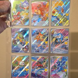 Pokemon TCG First Partner 9 Card Collection NM Condition - Image 1
