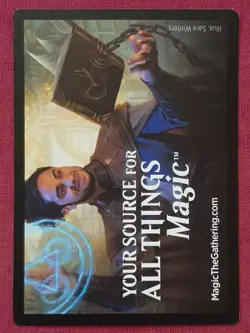 Magic The Gathering 2019 CORE SET M19 TEZZERET ARTIFICE MASTER EMBLEM card MTG - Image 2