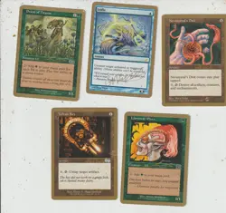 Lot 5 cards WORLD CHAMPIONSHIP WCD 1999-2004 MAGIC MTG US EX-NM Nassif - Stiffle - Image 1