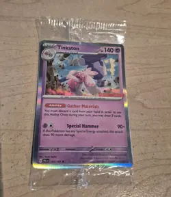 Tinkaton - 105/193 - Pokemon Paldea Evolved Gamestop SEALED Ultra Rare Card NM - Image 1