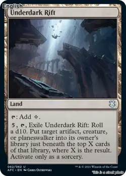 Underdark Rift [AFC - 62] Commander: Adventures in the Forgotten Realms - Image 1