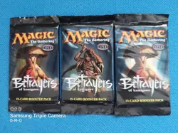 Magic: The Gathering - BETRAYERS of Kamigawa booster pack x 3 New & Sealed - Image 2