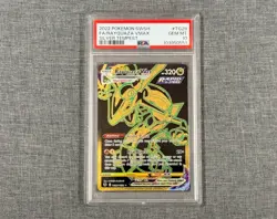 PM - 2022 - POKEMON SWSH SILVER TEMPEST - #TG29 - RAYQUAZA VMAX - PSA 10 - Image 1