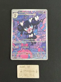 Pokemon White Flare - Gothorita - 125/086 - Illustration Art Rare - M/NM - Image 1