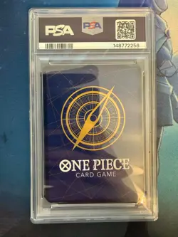 MONKEY D LUFFY ENGLISH 2ND ANNIVERSARY SET PROMO ONE PIECE TCG OP05-119 PSA 10 - Image 2