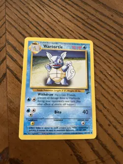 Wartortle #63/130 Pokemon Card 1995 Uncommon - Image 1