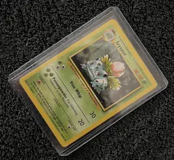 Ivysaur Shadow Pokemon Card Base Set 30/102 Mint ✨1995 Vintage - Image 3