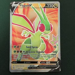 Pokemon Cards Flygon V 164/172 Brilliant Stars Ultra Rare NM - Image 1