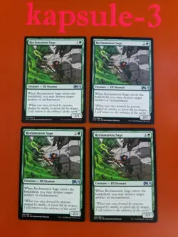 4x Reclamation Sage | M19 Core Set 2019 | MTG Magic Cards - Image 1