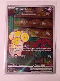 Fidough 085/078 AR Full Art Illustration Rare Pokemon Card sv1s - US SELLER - - Image 1