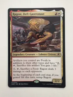 Ragost Deft Gastronaut MTG Magic the Gathering Card NM Near Mint EOE - Image 1