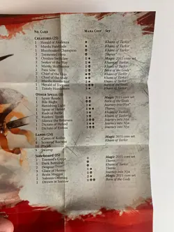 MTG Magic the Gathering Khans or Tarkir Conquering Hordes Event Deck - Image 5