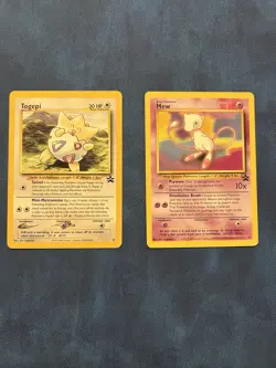 1995 Pokemon Black Star Promo Mew & Togepi - Image 1