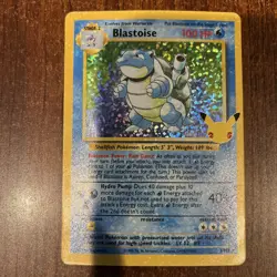 Pokemon 25th Celebrations Holo Blastoise 2/102 NM/M - Image 1