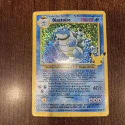 Pokemon 25th Celebrations Holo Blastoise 2/102 NM/M - Image 2