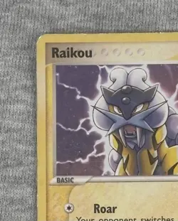 Pokemon TCG Raikou 3/17 | POP Series 2 Promo Holo Rare | Heavily Played - Image 3