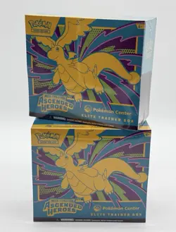 Lot of (2) Pokemon Center Ascended Heroes PC Elite Trainer Boxes SEALED PC ETB - Image 1