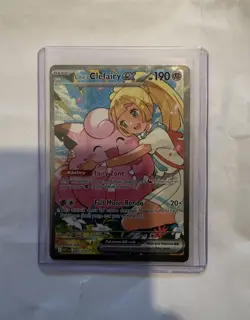 Lillie’s Clefairy ex 280/217 Pokemon Ascended Heroes SIR - PACK FRESH - Image 1