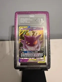 Pokemon TCG 2019 SM Team Up Gengar & Mimikyu GX 53/181 Holo TAG 9 💎 - Image 1