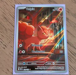 Pokemon Vulpix 138/132 Illustration Rare Holo Me01: Mega Evolution 70 HP Basic - Image 1