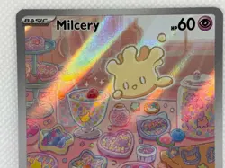 Pokemon Stellar Crown - Milcery 152/142 - Illustration Rare - NM/M Condition - Image 2