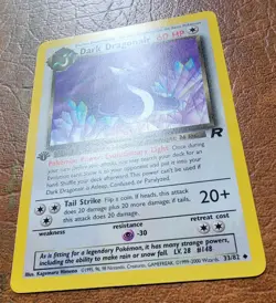 Dark Dragonair #33/82 Team Rocket 1st Edition Pokemon TCG - Image 2