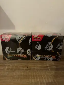 Pokemon Mega Evolution Base Set Booster Box Factory Sealed 36 Packs x2 - Image 1
