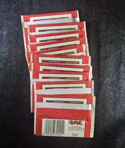 Vintage Yu-Gi-Oh Stickers - Lot of 10 Factory Sealed Packs - 1997 Topps - Image 2
