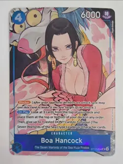 One Piece Illustration Box Vol. 1 BOA HANCOCK ST17-004 SR TCG Foil Card Mint MT - Image 2