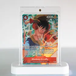 Monkey.D.Luffy (Alternate Art) SR Legacy of the Master OP12-015 NM Foil - Image 1
