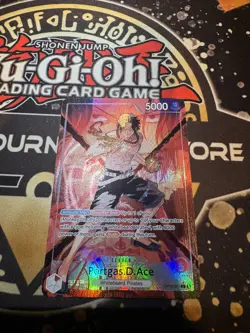 Portgas.D.Ace (001) (Alternate Art) OP16-001 The Time of Battle Foil NM - Image 1