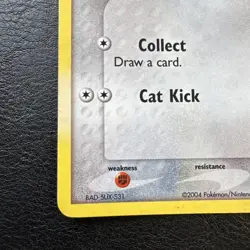 Meowth Reverse Holo #69/112 EX FireRed LeafGreen 2004 Pokemon Card - Image 4