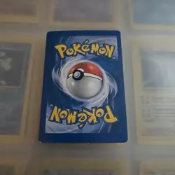 Trainer Recycle Fossil HOLO Prism Vending Golden Sticker Pokemon Card Vintage 98 - Image 2