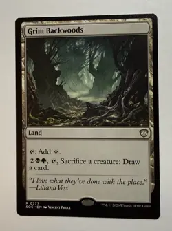 Festering Thicket #371 (NM) Commander: Secrets of Strixhaven SOC Magic MTG - Image 1