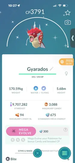 Pokemon Go Shiny GyaradosX2 - Image 2