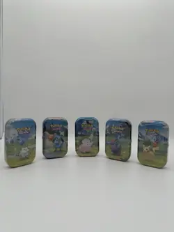 Pokemon Erhabene Helden Kollektion alle 5 Tin Boxen Neu & Ovp - Image 1