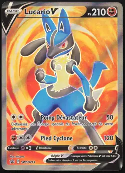 Carte Pokemon Lucario-V SWSH213 Promo SWSH Francais - Image 1